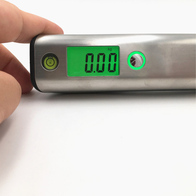 Precise luggage scale, portable scale with tape measure, travel bag scale, electronic express delivery scale, portable scale, 50kg industrial scale pic 4