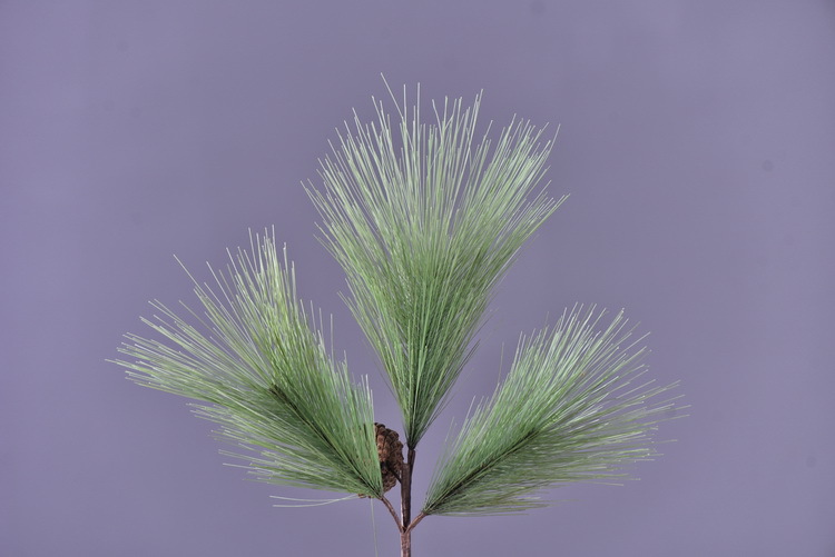 Factory direct sales of artificial Masson pine, Wabi-sabi style, Chinese Zen style artificial plants, wedding and banquet decoration green plants, pine needles pic 9