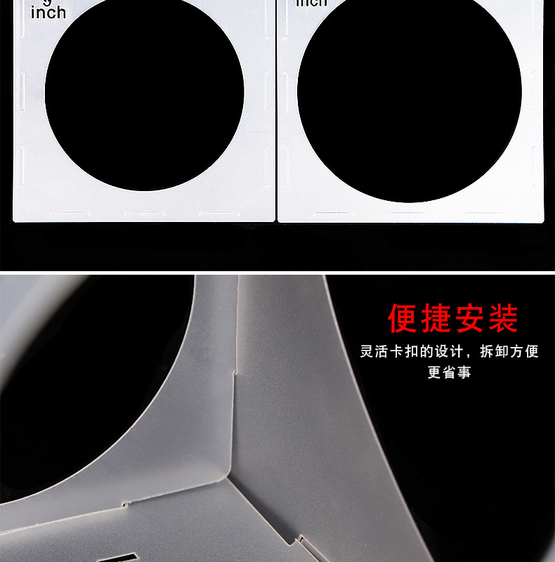 喜集结开业婚礼生日派对装饰气球尺寸大小测量箱11孔汽球量箱批发详情5