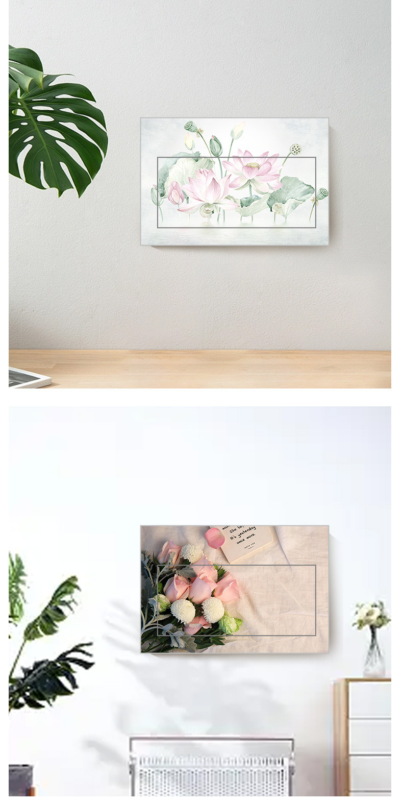 电表箱贴纸自粘定装饰画电闸箱遮挡配电箱贴画电表盒遮丑自粘贴画详情11