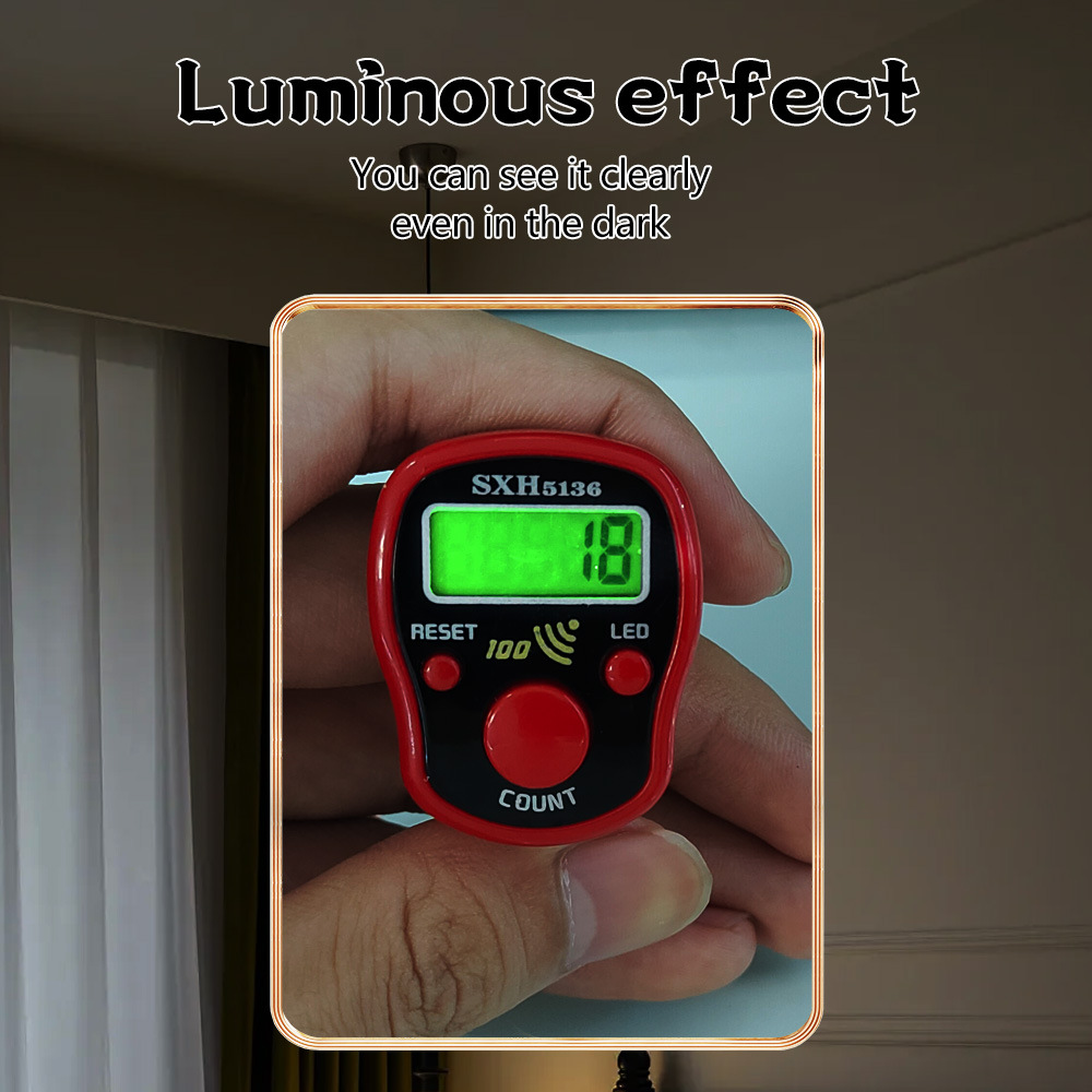 Zhejiang alfajia supplies 1051 box sets of full hundred-meter sound hand-held push-button electronic counters pic 6