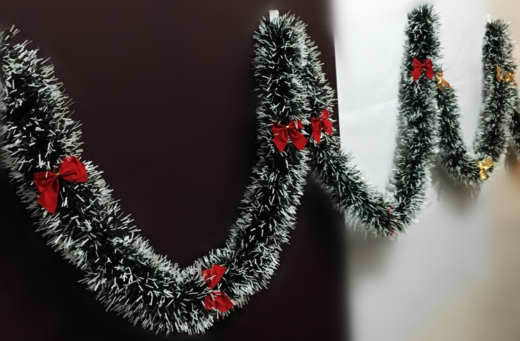 9 cm and 2 meters long dark green encrypted color strips, Christmas wool strips, decorative ribbons, rubia, wedding and festival decoration manufacturer pic 11