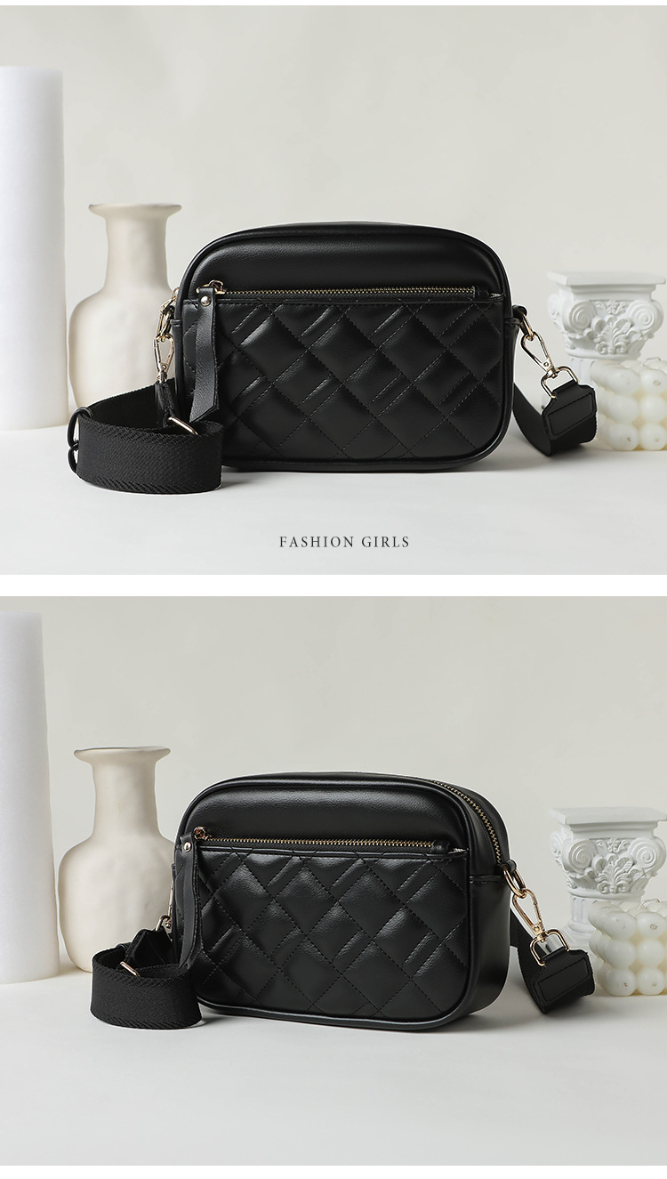 潮流包包女包2023新款跨境外贸大容量斜挎小包女士单肩菱格小方包详情17