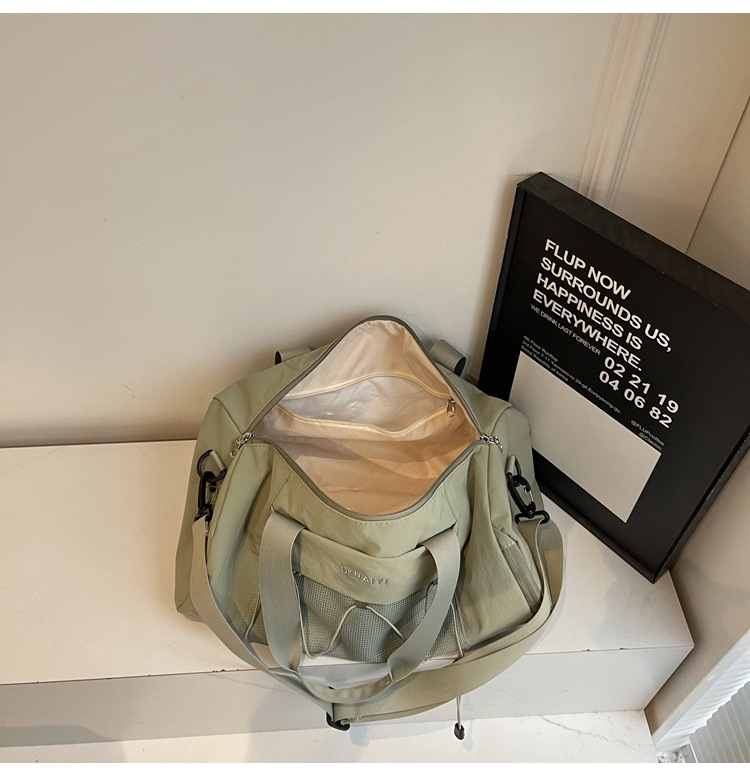 新款干湿分离游泳健身包大容量短途旅行行李包瑜伽斜挎包游玩出行旅行箱详情22