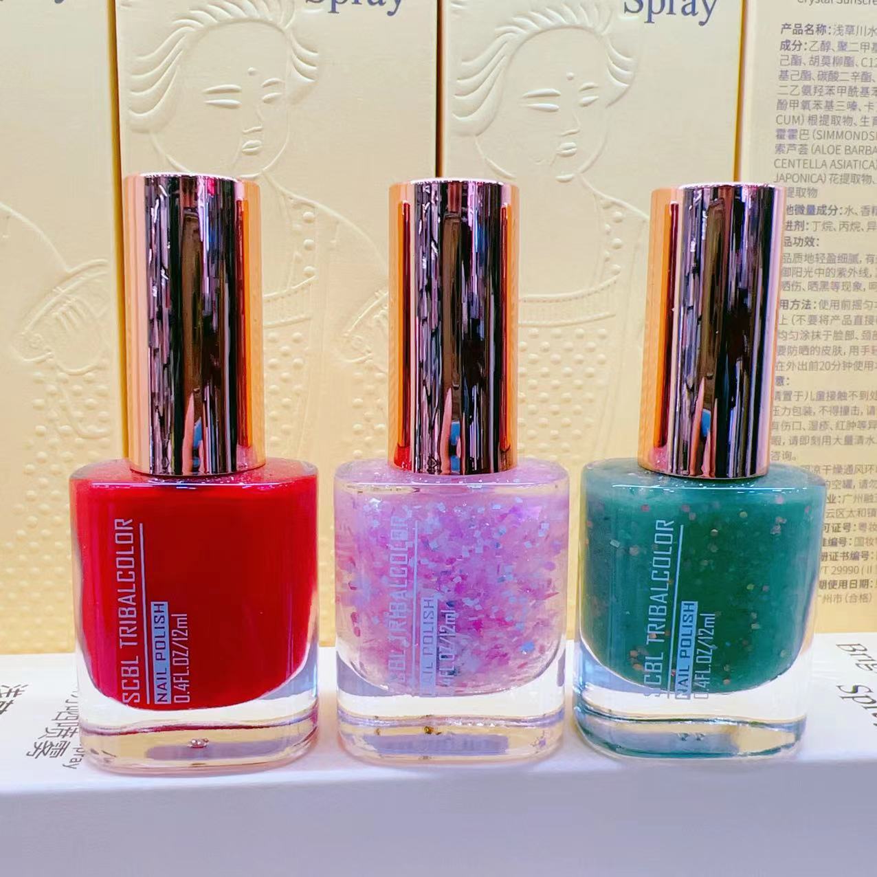 Cross-border Nail Polish Brightening Oil Quick-Drying Brightening Oil Sealing Layer Softening Nourishing Base Oil Brightening Oil Care Oil 13ml pic 7