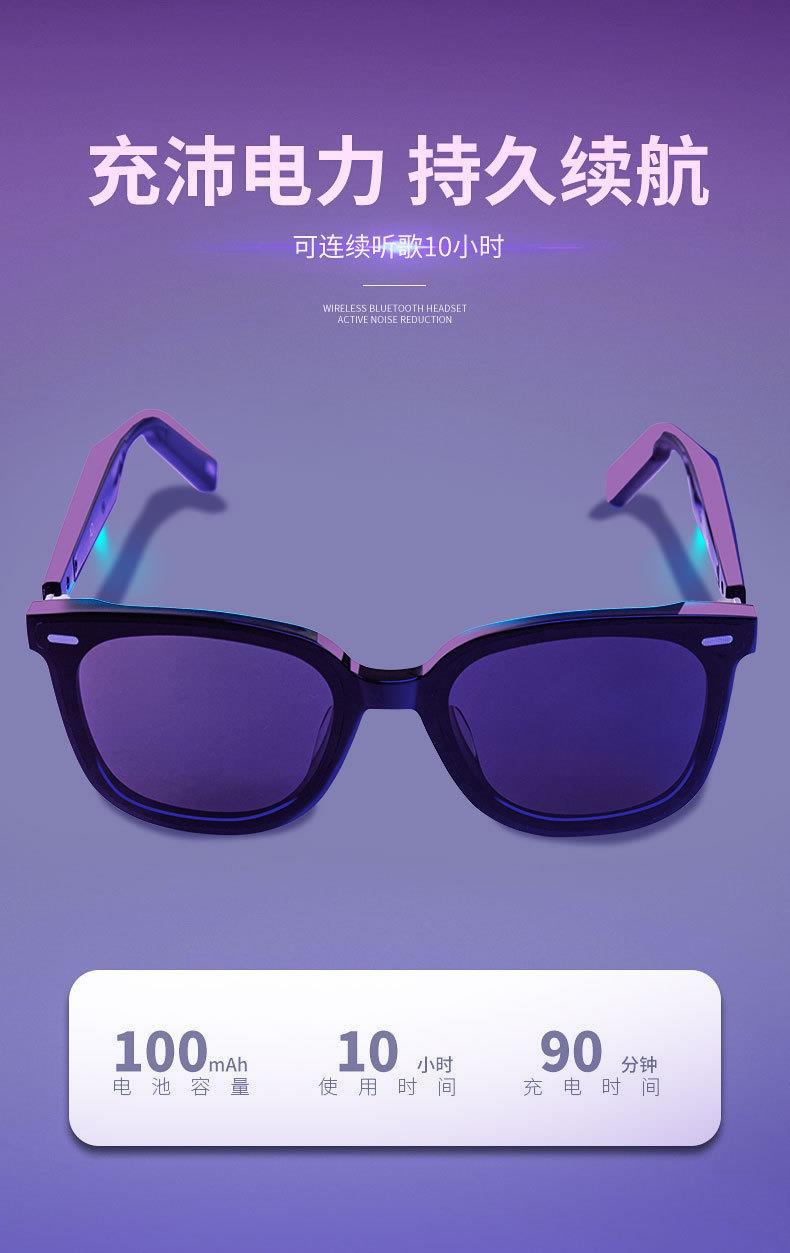 GM Bluetooth glasses, smart audio headphones, wireless music, bone conduction with myopia, suitable for Huawei, Apple and Android pic 13
