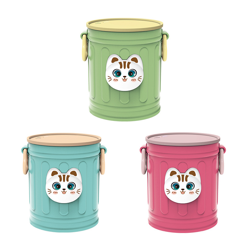 New student kindergarten cute cat pen holder desk lamp with 3 Settings, dormitory birthday gift pic 9