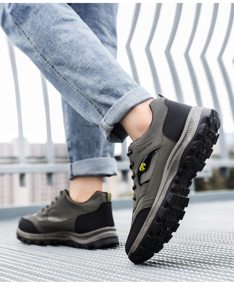 跨境批发男士工装鞋四季户外徒步登山鞋工地上班劳保鞋休闲运动鞋详情18