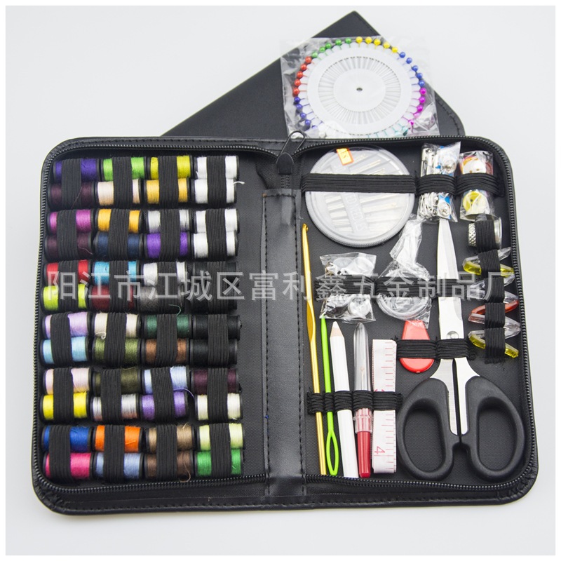 Factory wholesale 172-piece set of sewing kits, portable home and travel sewing kits, 48-color sewing tools, DIY sewing kits pic 11