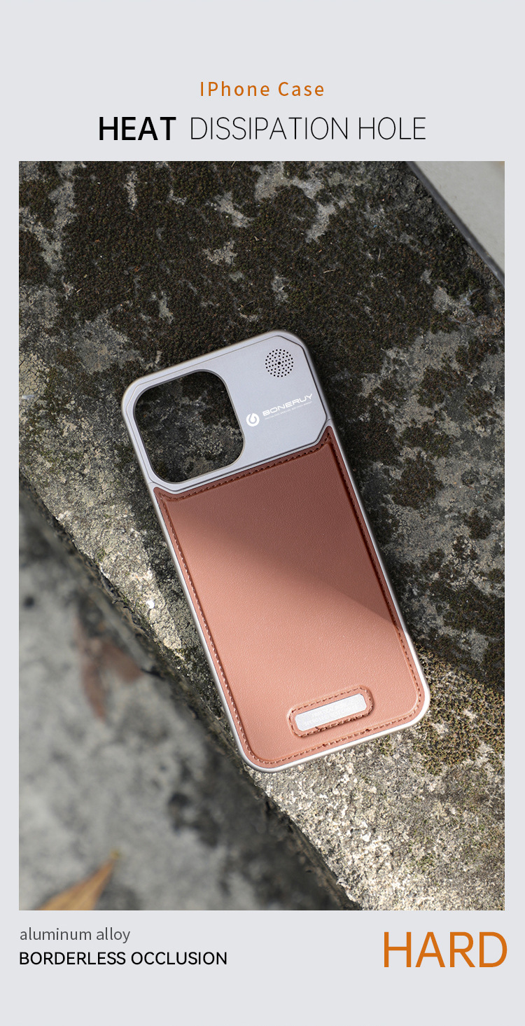 Youdaoplaceholder0 Sharp boneruy new phone case leather-textured scented magnetic suction iphone15promax borderless protective case pic 21