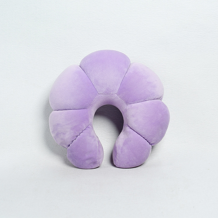Car neck pillow, student neck pillow, comfortable colored neck pillow, foam particle neck protection, relieve neck pressure wholesale pic 4