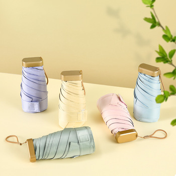 Fully automatic umbrella with logo printing, advertising umbrella, three-fold umbrella, folding windproof and sunshade sun umbrella set, gift umbrella pic 31