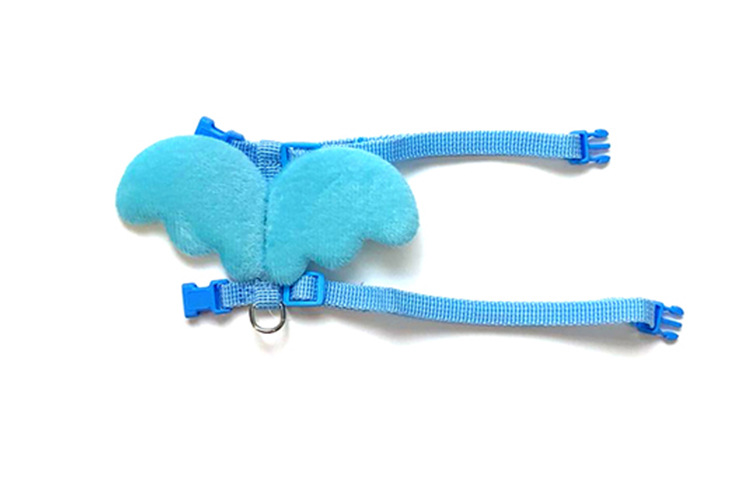 Wholesale of cross-border bestseller Aishangchong cute wing chest and back leash, small dog vest style pet cat walking leash pic 13