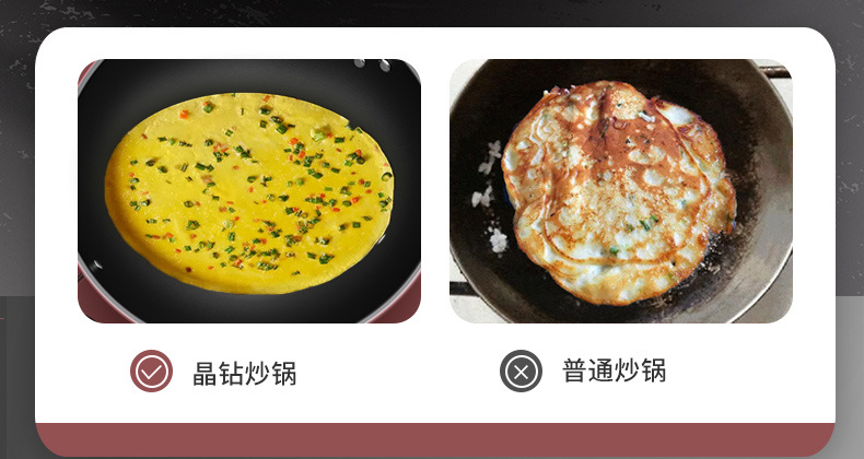 For consignment, please contact Diamond Star Wok, non-stick wok, household iron wok, gas stove, special cooking wok, cookware, flat pan pic 5