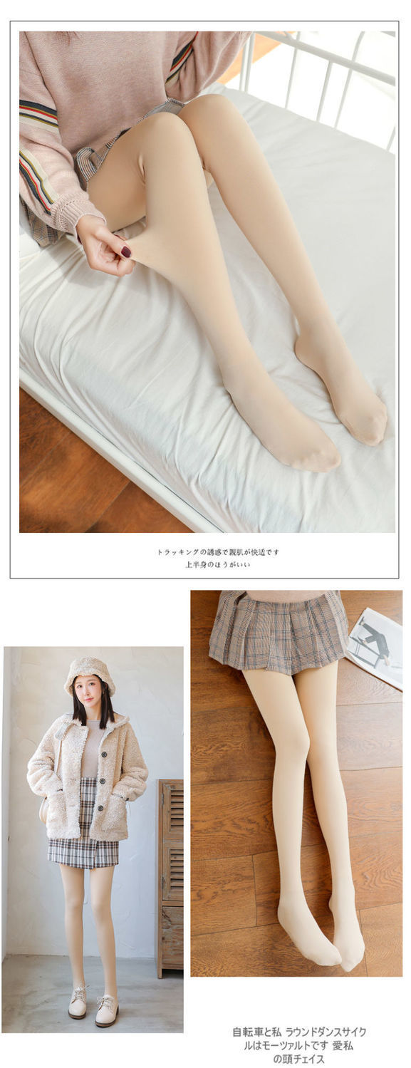 防锦纶网红加绒加厚连裤肉色丝袜女防勾春秋冬打底裤女薄款外穿详情11