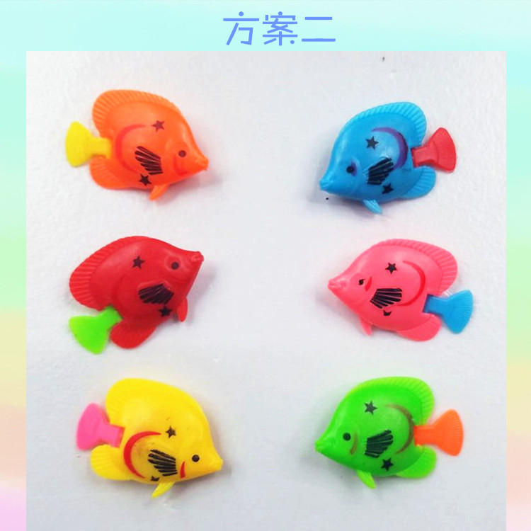 宝杰鱼缸造景仿真鱼6支/装塑料鱼缸漂浮小鱼水族装饰用品批发详情21