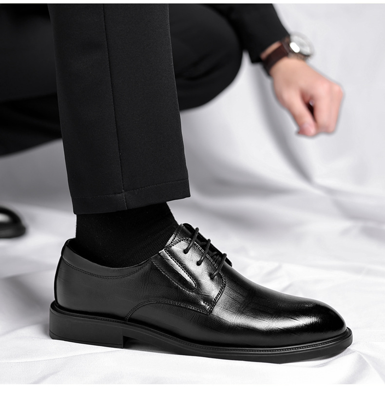 温州皮鞋男士四季男鞋内增高皮鞋男商务正装休闲皮鞋结婚新郎鞋详情18