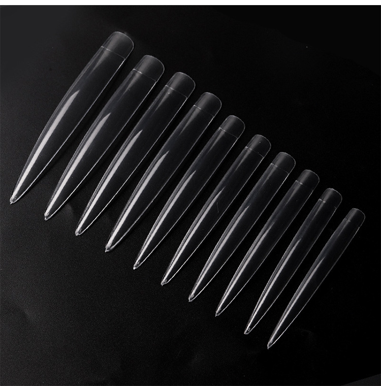 Transfronterizo nuevo estilo de arte de salón extendido nails falsos 120pcs wearable nails acabados wholesale wearable nails práctica nails nails pic 7