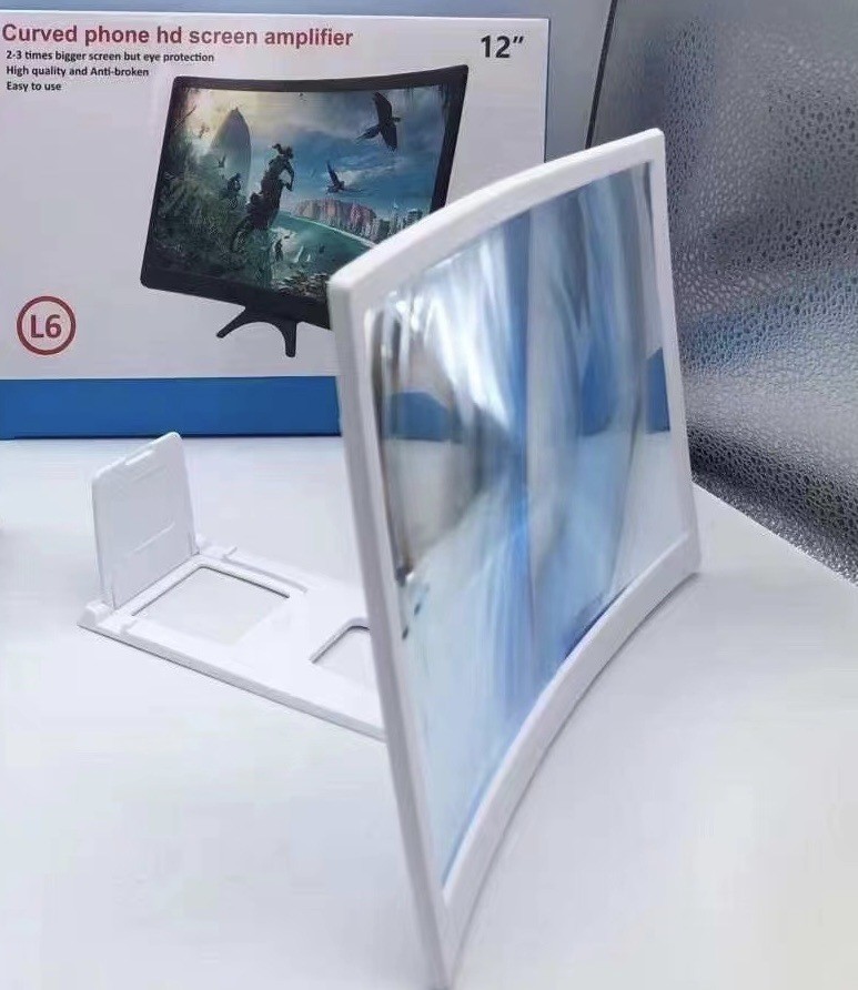 12寸手机蓝光屏幕专用放大器14寸曲面屏高清伸缩塑料支架跨境工厂详情18