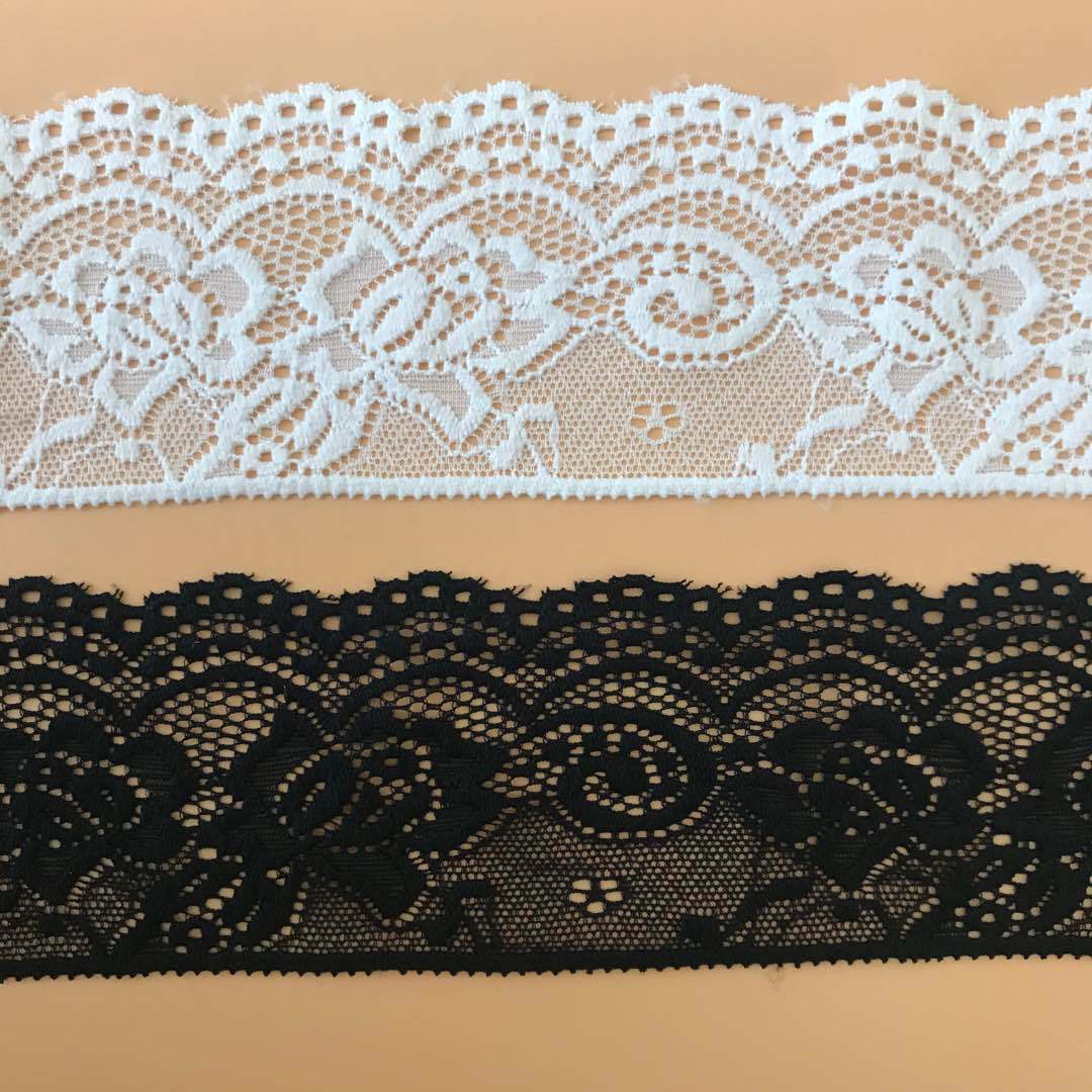 Wholesale of 6.5cm elastic lace trim underwear, clothing accessories and DIY wedding dresses from the manufacturer pic 9