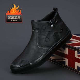 男鞋秋季2022新款运动休闲布鞋男款秋冬工作上班防滑帆布板鞋男士详情18