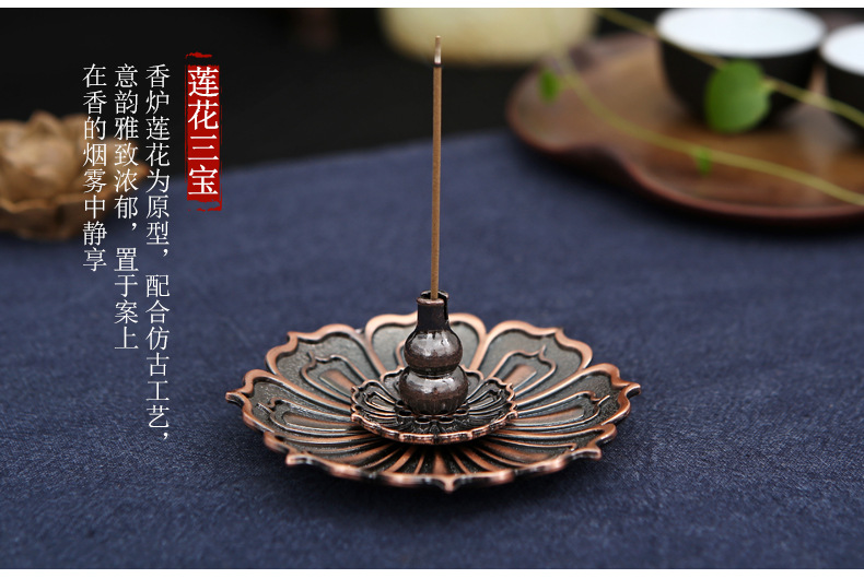 Lotus incense stick, gourd incense stick, sandalwood incense stick, incense stick, lotus incense stick, incense stick, incense support, incense burner, incense stand, decorative item pic 5