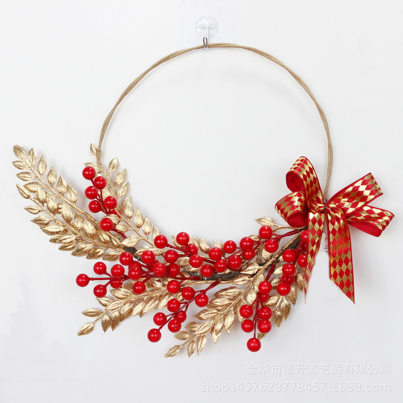 New Year decorations: Red fruits for the Year of the Tiger, prosperity fruits, New Year flowers, wreaths, home hangers, door hangers, wall decorations, housewarming and Spring Festival decorations pic 10