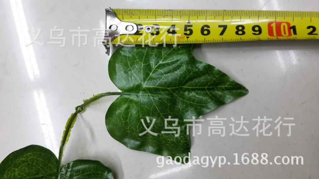 Artificial climbing ivy, artificial flower vine, artificial flower vine, wall-hanging plants, artificial sweet potato leaves pic 7