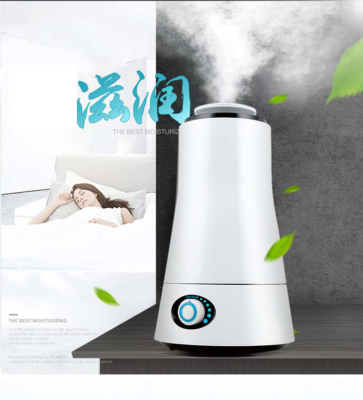Humidifier, bedroom silent fog volume, seven-color night light, household aroma diffuser, original manufacturer pic 1