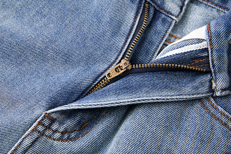 High-waisted straight-leg jeans for women, Spring 2023 new style, loose, slimming, drape, retro and nostalgic, floor-length wide-leg pants pic 38