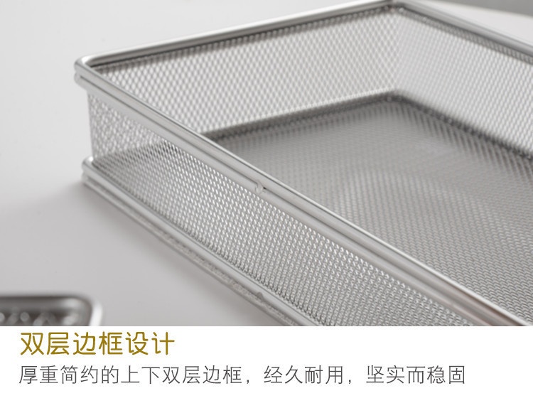不锈钢迷你薯条篮小炸篮美式点心篮薯条油炸篮创意餐具详情7