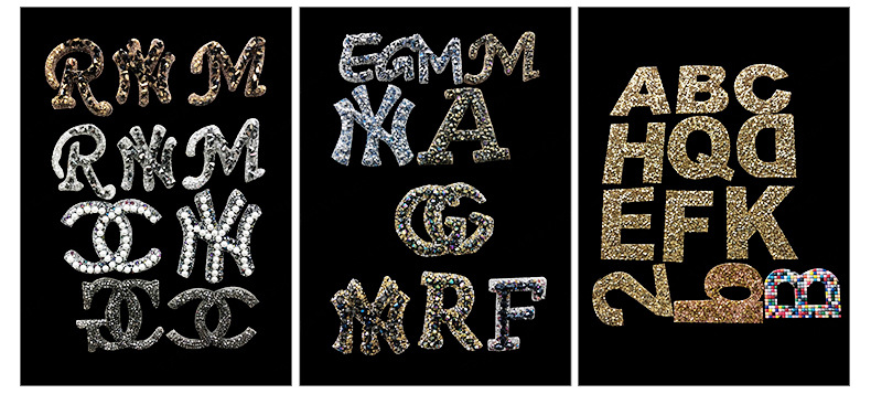 Water diamond mesh fabric, hot melt mesh diamond, diamond mesh adhesive backing can be used to stick sweaters, clothing, accessories and diamond stickers pic 16