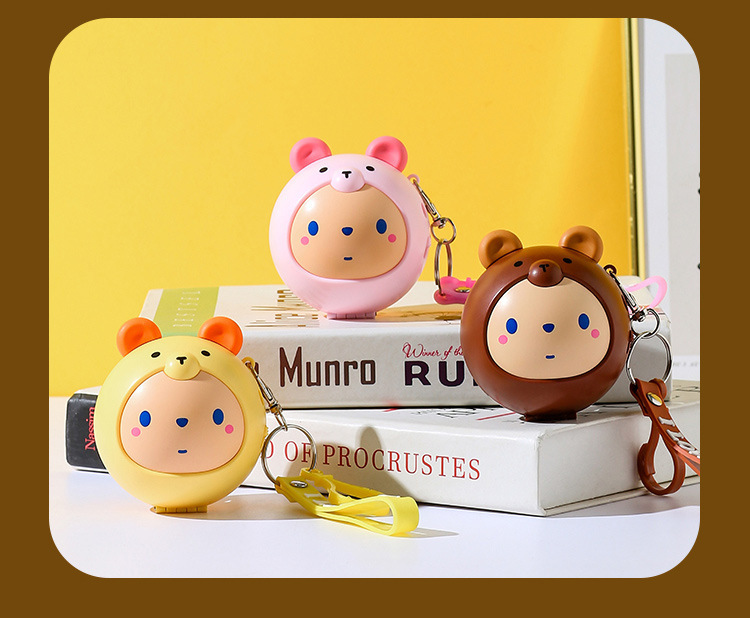 2022萌宠美妆镜迷你USB小风扇户外便携口袋钥匙扣小风扇礼品小风扇详情14