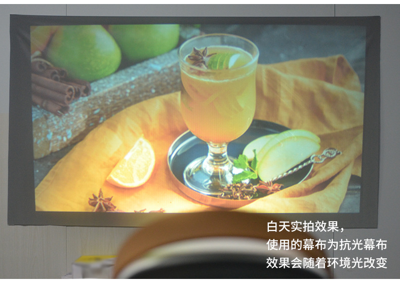 厂家YG230迷你无线手机投影仪家用高清1080P便携式微型儿童投影机详情13