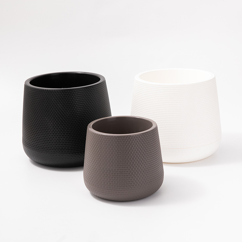 现代酒店装饰居家园艺花盆花盆摆件出口欧洲时尚花盆组合式花盆详情10