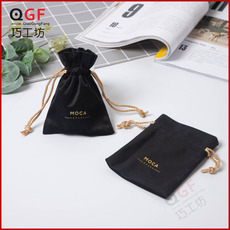 大量现货米黄色旗袍盘扣纱袋翻盖丝巾围巾收纳欧根纱袋可印loog详情2