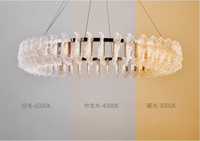 跨境现代轻奢水晶客厅卧室餐厅繁花吊灯高端花开富贵别墅大吊灯详情8
