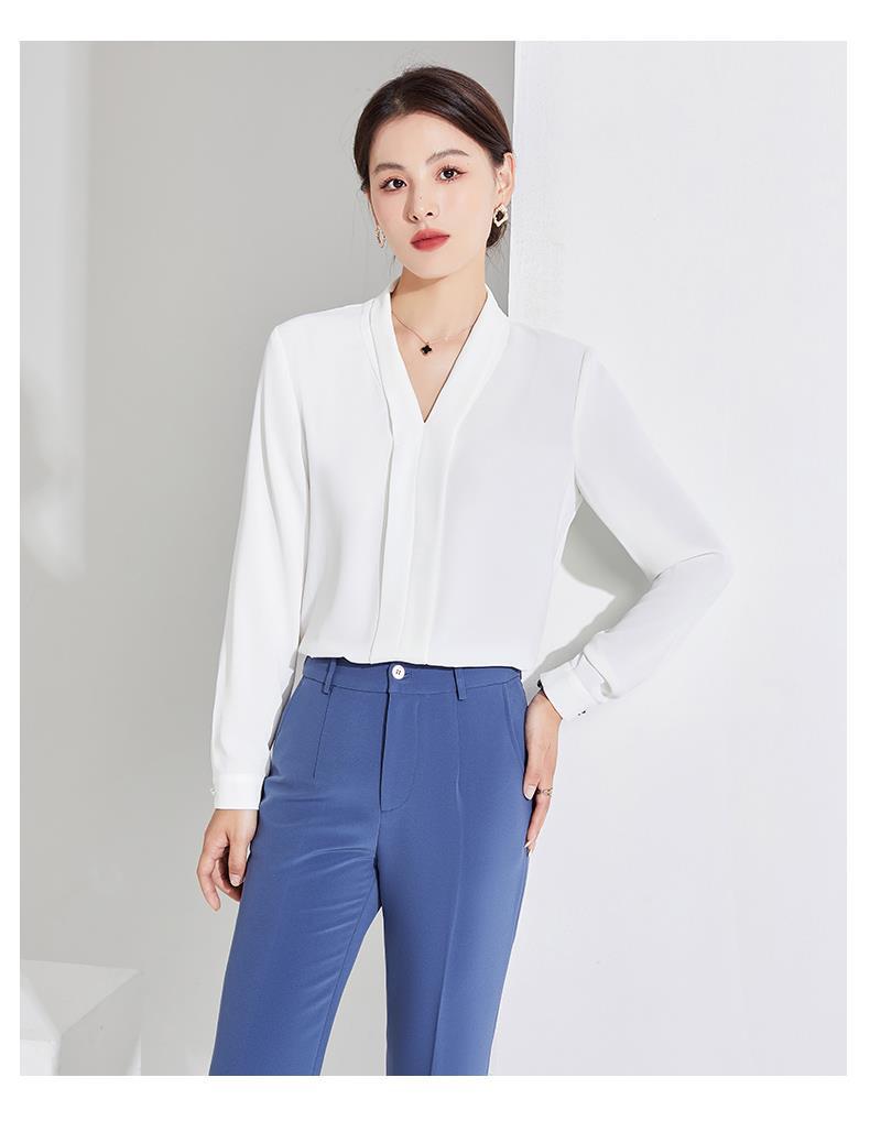 西装女2022秋新款复古国风刺绣花感职业正装两件套工作服详情14