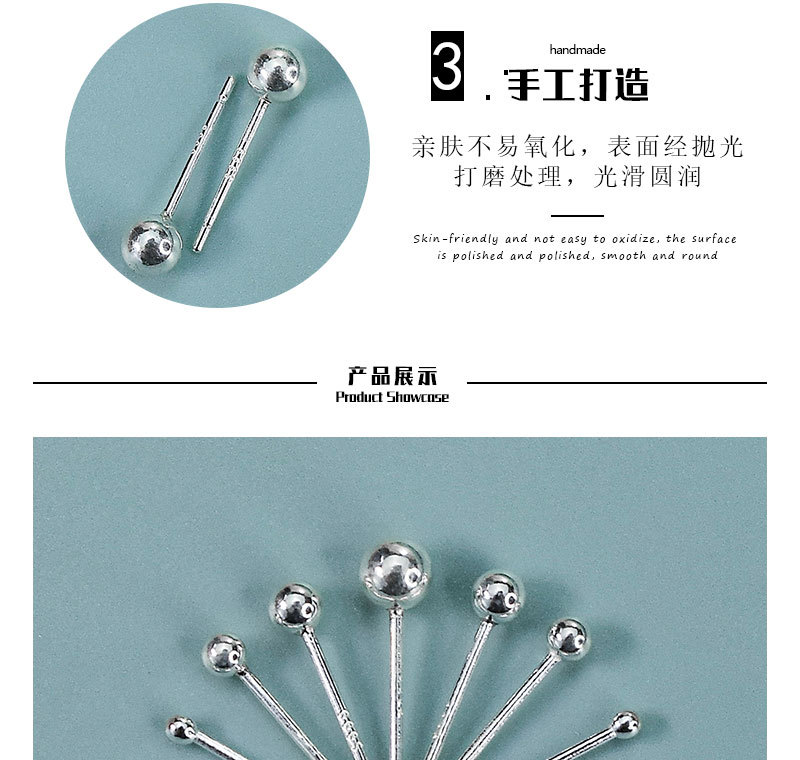 塑料棒耳钉女耳棒养耳洞耳针睡觉免摘耳环防堵针小耳饰详情8