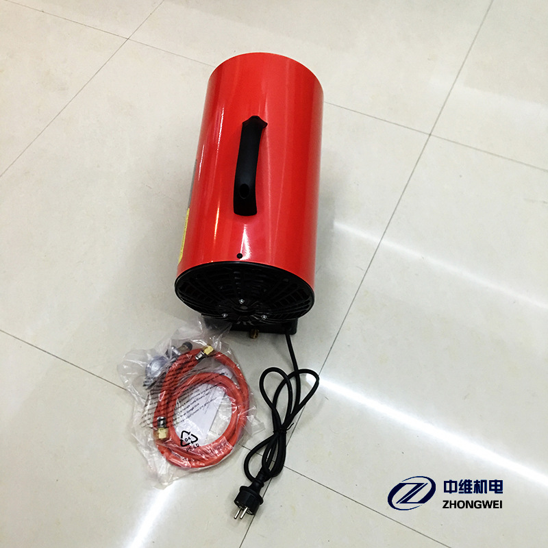 跨境外贸35KW大功率燃气暖风机 工业暖风机 移动式恒温燃气取暖器液化气暖风机详情20
