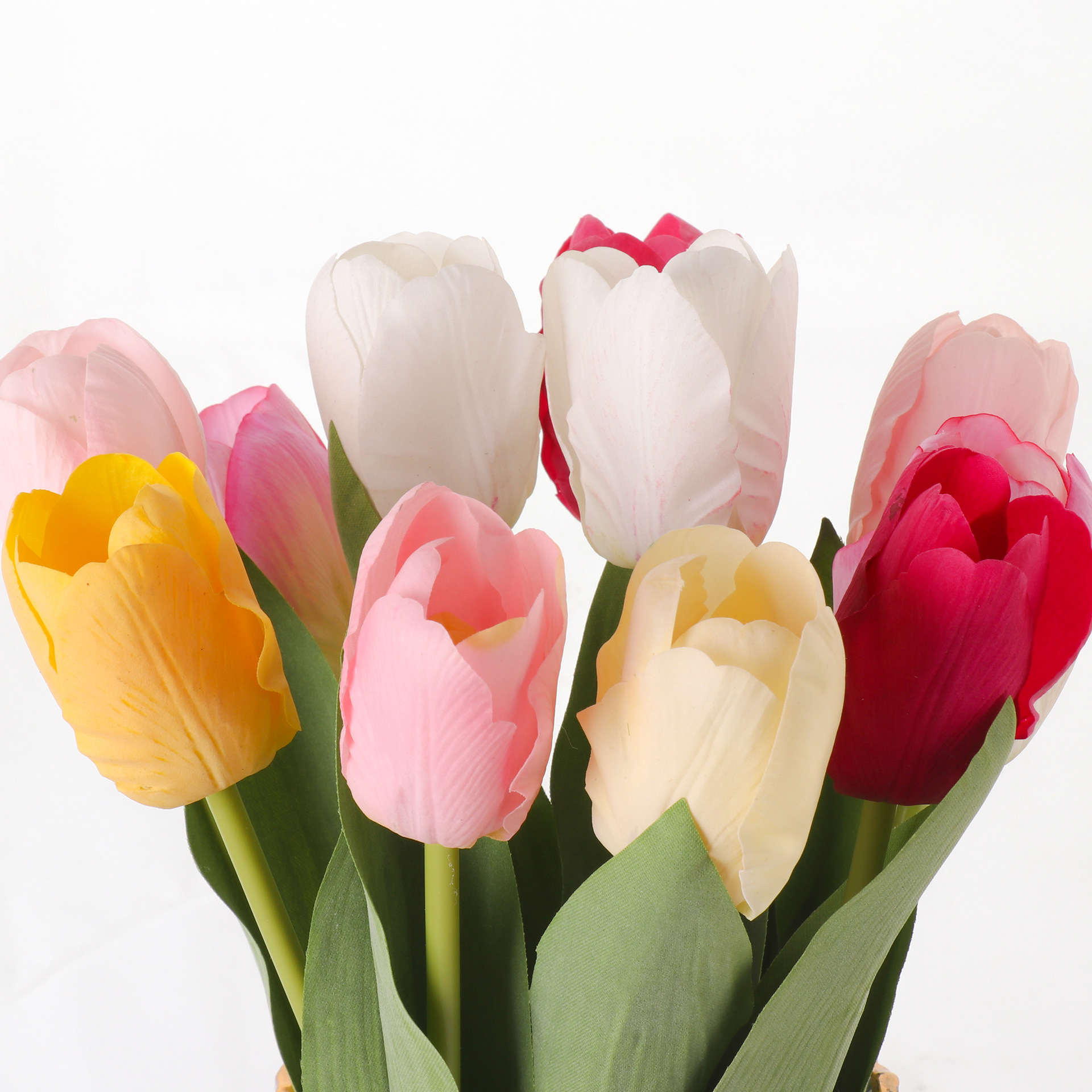 维拓仿真玫瑰花1花2苞玫瑰假花植物家居婚庆装饰绿植盆栽详情6