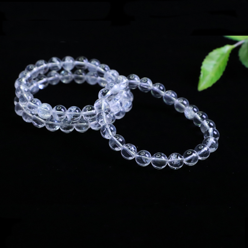 Aiyu Natural 3A White Crystal Bracelet White Asei White Ghost Semi-finished Product Handmade Loose Beads Wholesale AY5031905 pic 10