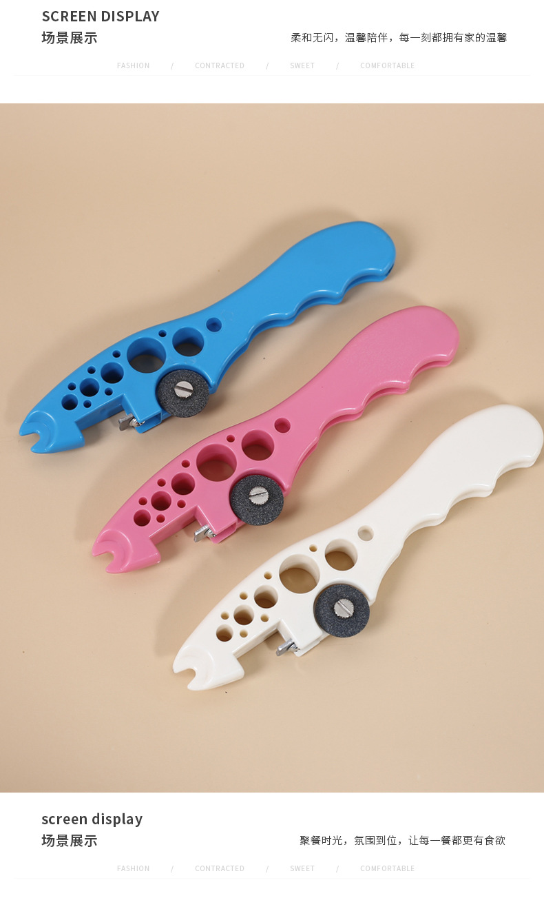 Medical nurse bottle opener helper, small grinding wheel for cutting oral liquid ampoule opening and bottle opener, multi-functional pic 15