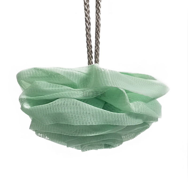 New rose bath flower bath ball, large bath ball, a perfect scrubbing tool, soft and non-dispersing foaming net bath flower pic 4
