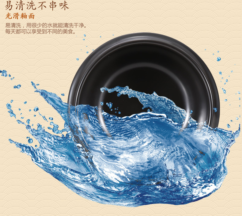 Korean stone pot bibimbap dry pot Korean ceramic pot commercial braised chicken clay pot 煲仔饭 clay pot high-temperature resistant earthenware pot pic 13