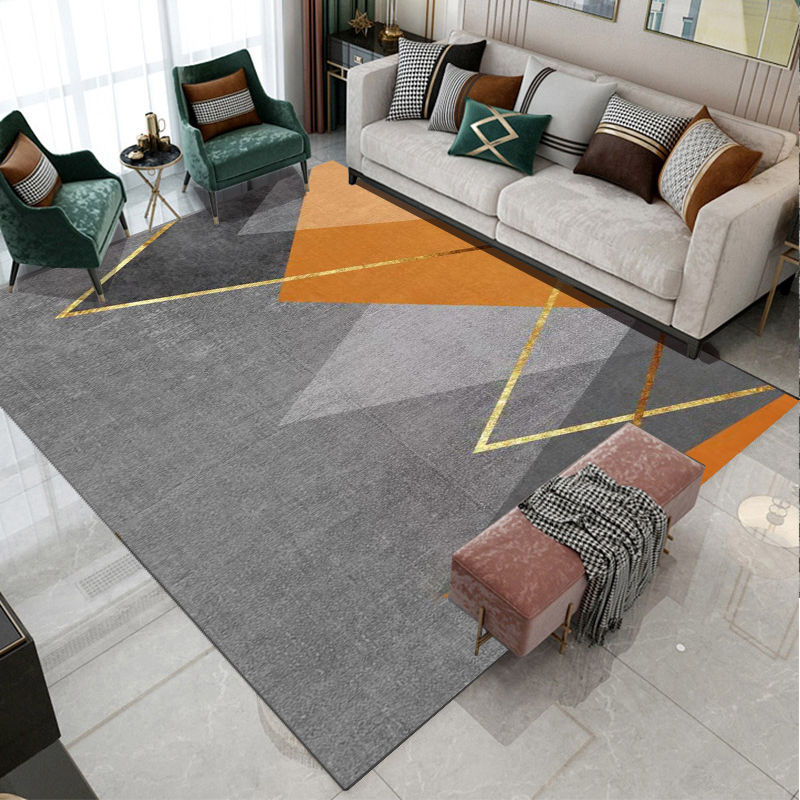 Ins-style Nordic floor mat carpet, living room sofa coffee table carpet, bedroom bedside blanket, simple and modern home floor mat pic 9