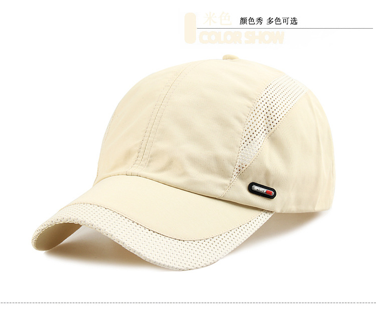 Летом мужчина в кепке в сухой бейсболке с воздушной сеткой, на открытом воздухе солнцезащитная кепка для женщины с солнцезащитной шапкой летом pic 9