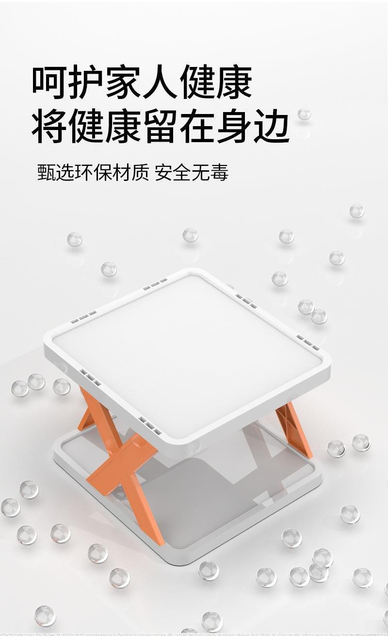 简易X型鞋架家用阳台门口 多层折叠拼接鞋架公寓宿舍置物架小鞋柜详情12