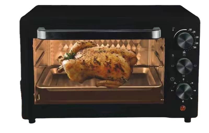 家用烤箱电烤箱25L大容量蒸烤一体蛋糕机多功能面包机烤箱批发详情2