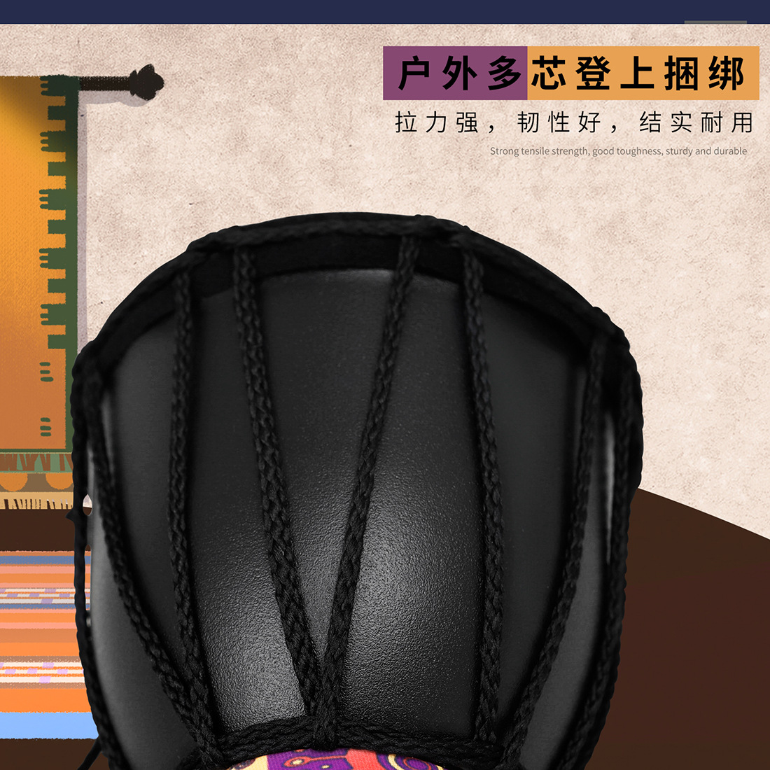 批发4寸非洲鼓山羊皮手鼓初学儿童学校轻质鼓打击乐器丽江手拍鼓详情7